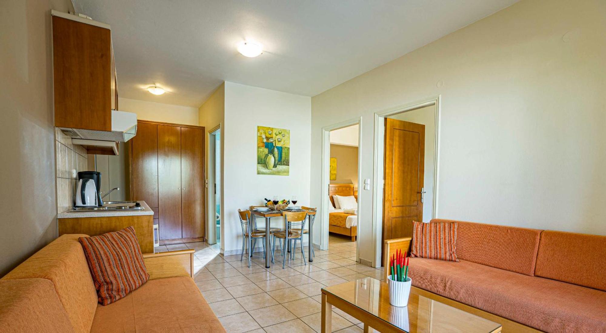 Helios Apartments Kato Daratso Cameră foto
