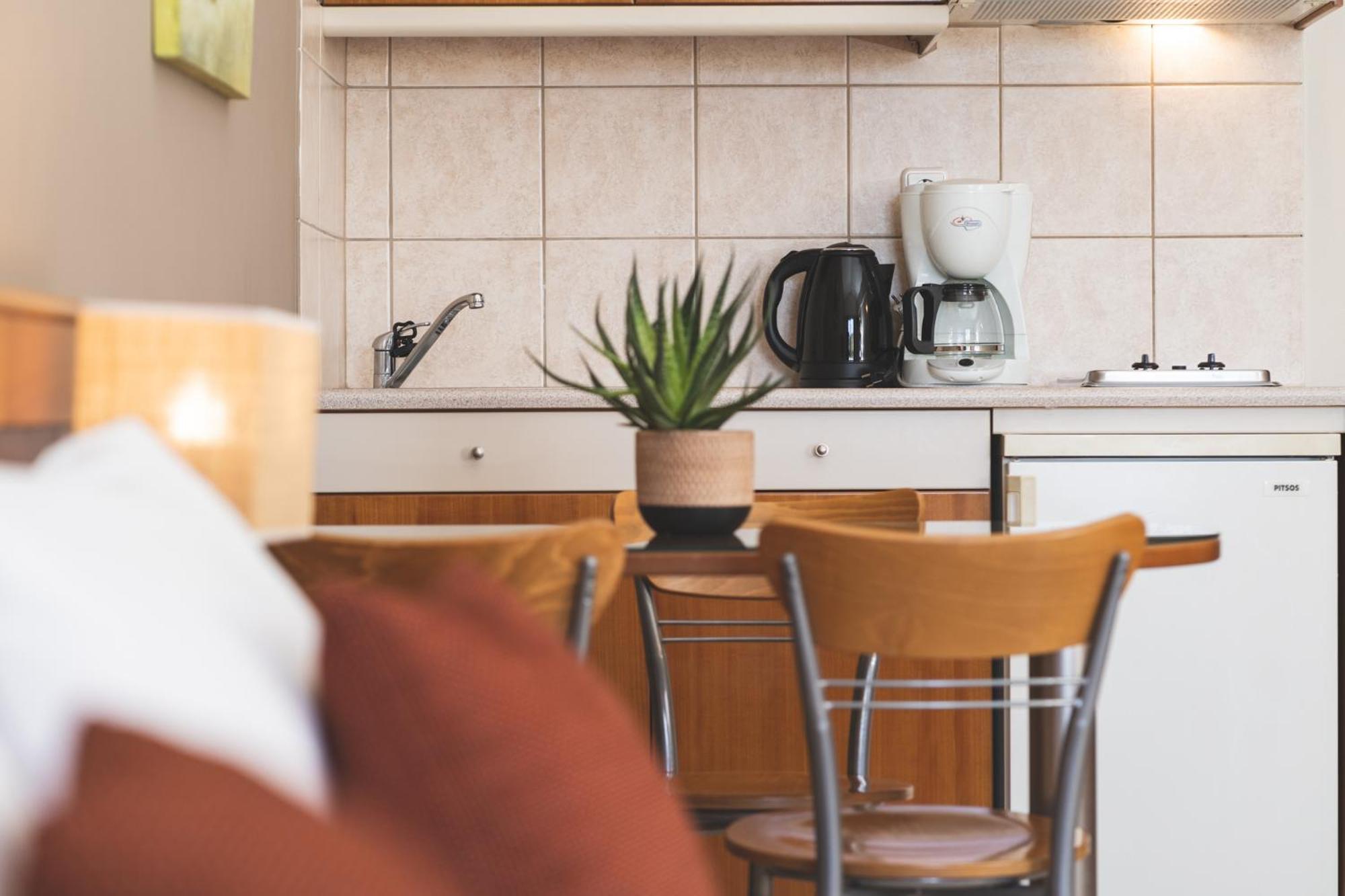 Helios Apartments Kato Daratso Cameră foto